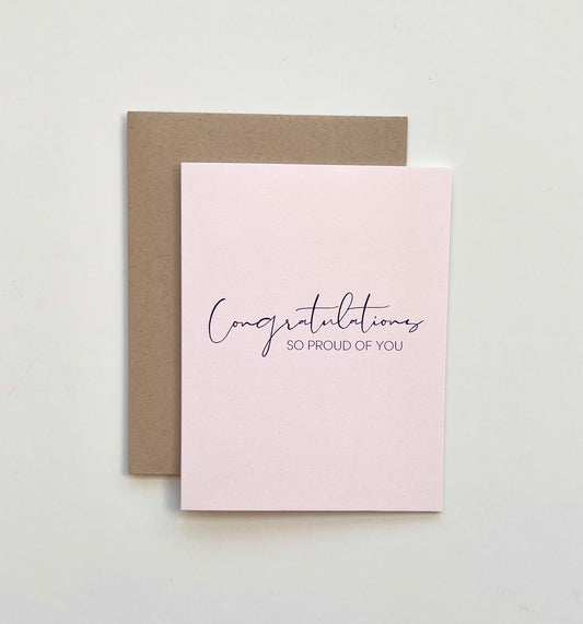 Copy of Congratulations - So Proud Of You