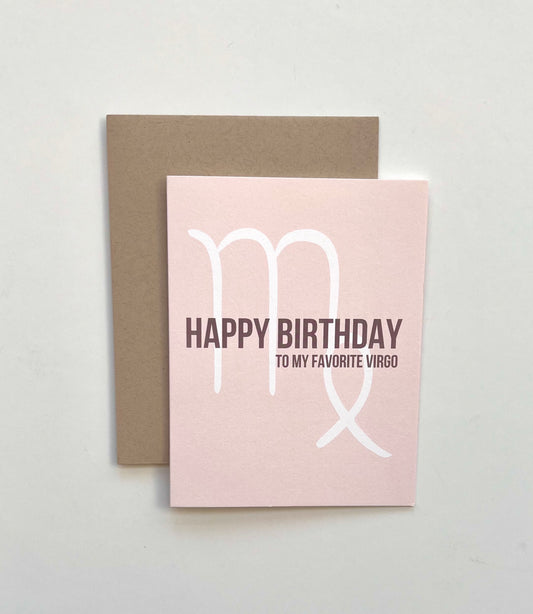 Happy Birthday To My Favorite Virgo