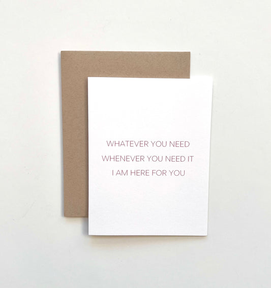 I Am Here For You